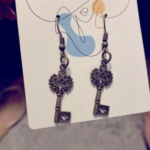 Key earrings